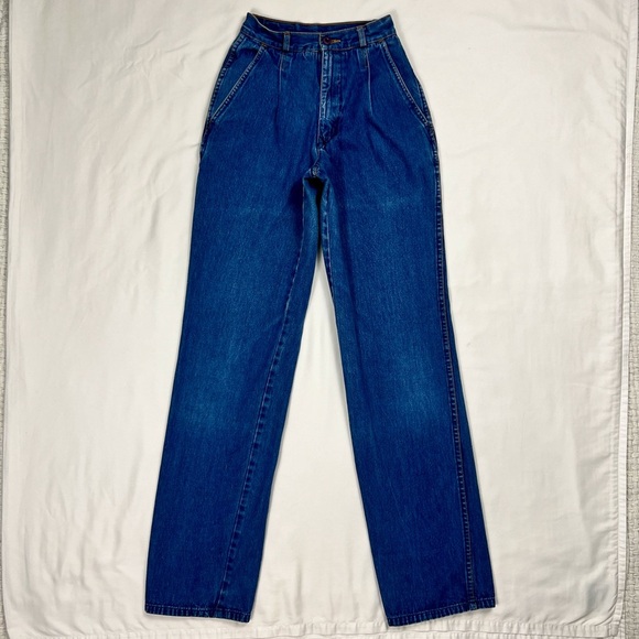 Vintage 80’s Brittania High Waisted Jeans - Picture 3 of 7